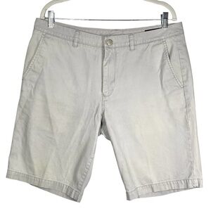 Bonobos Light Gray Chino Khaki 10” Shorts size 35 36
